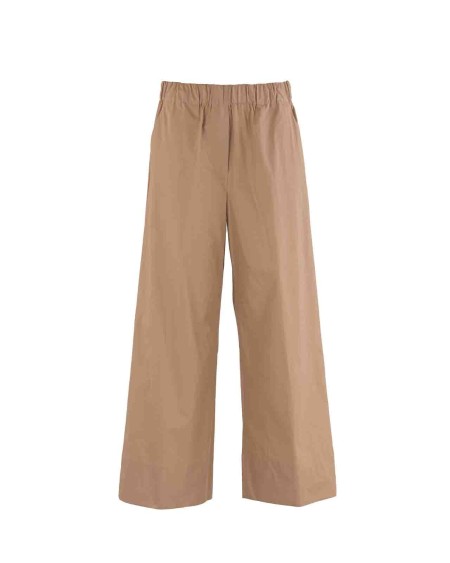 Shop ANTONELLI  Trousers: Antonelli "Papaya" trousers
Elasticated waist.
Composition: 95% cotton, 5% elastane
Made in Italy.. PAPAYA J8479L 135B-220